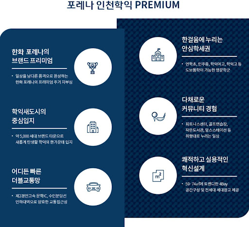 인천 미추홀구 한화포레나 인천학익 주택재개발 562세대